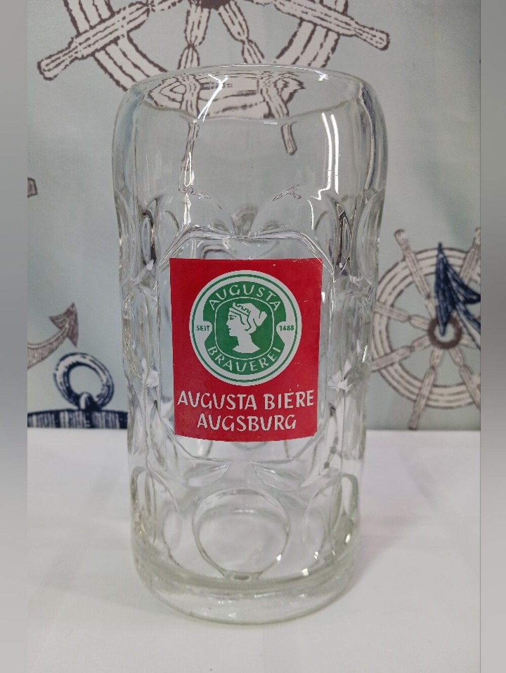 Glass Mug 1L